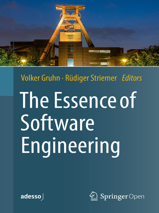 Title details for The Essence of Software Engineering by Volker Gruhn - Available